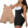 Plus Size Women's Postpartum Shapewear Custom Label Abdominal Tummy Control Bodysuit Op Ab Conjoined for Faja Enhancer