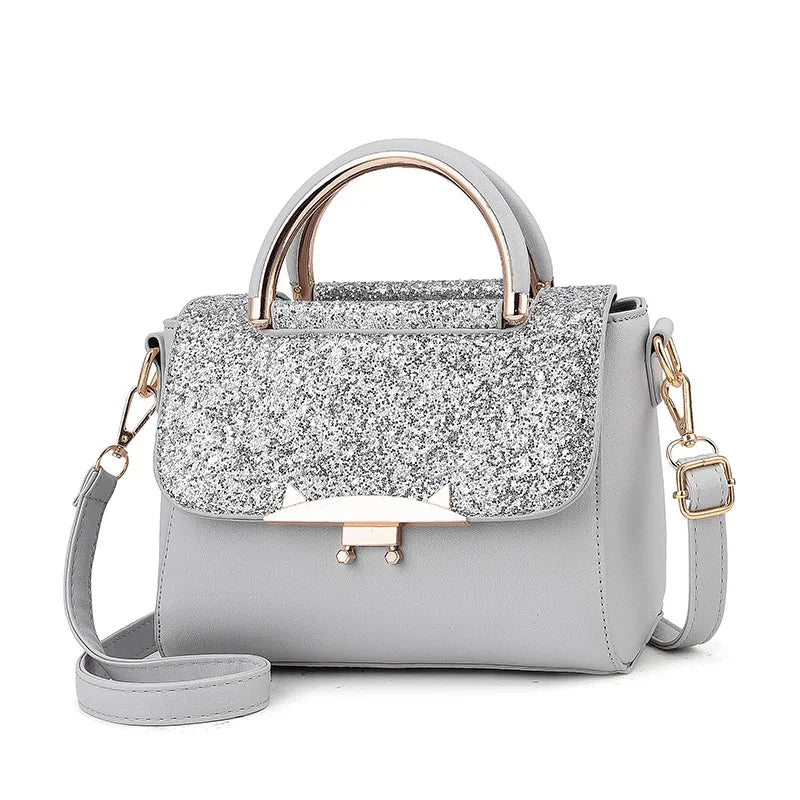 2022 the Latest Lady Small Bag Sequins Lovely Delicate Metal Decorative Cross Body Bag Shoulder Handbags Customization Wholesale MegaBDM