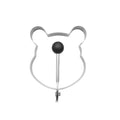 Cartoon Bear Shape Egg and Pancake Mold Creativity Kitchen Tool for Cooking Egg Stainless Steel Ring Fried Egg Mould