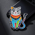 Manufacturer Custom 2d 3d Metal Pin Design Logo Shape Pin Badge Metal Colorful Cat Soft Enamel Lapel Jacket Pin