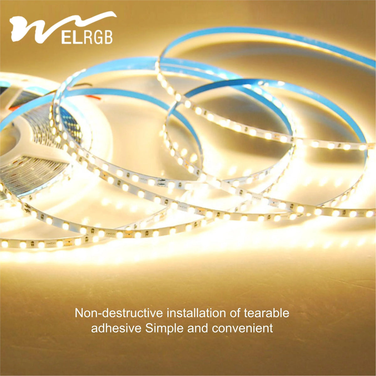 Factory Direct WELRGB LED Strip Lamp 24V Smart Linear Light Strip Low-Voltage Flexible Silica Gel Tube IP66 Rated 3-Year