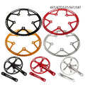 Ultralight 130 BCD BMX Bicycle Crankset & Chainwheel 45T-58T A7075 Alloy Tooth 47T 45T 53T 56T 58T Bike Chain Ring