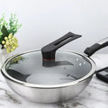 Hot Sales 304 Stainless Steel Non-Stick Honeycomb Wok Kitchenware Cookware Restaurant Use Gas Friendly Smokeless Health Pot