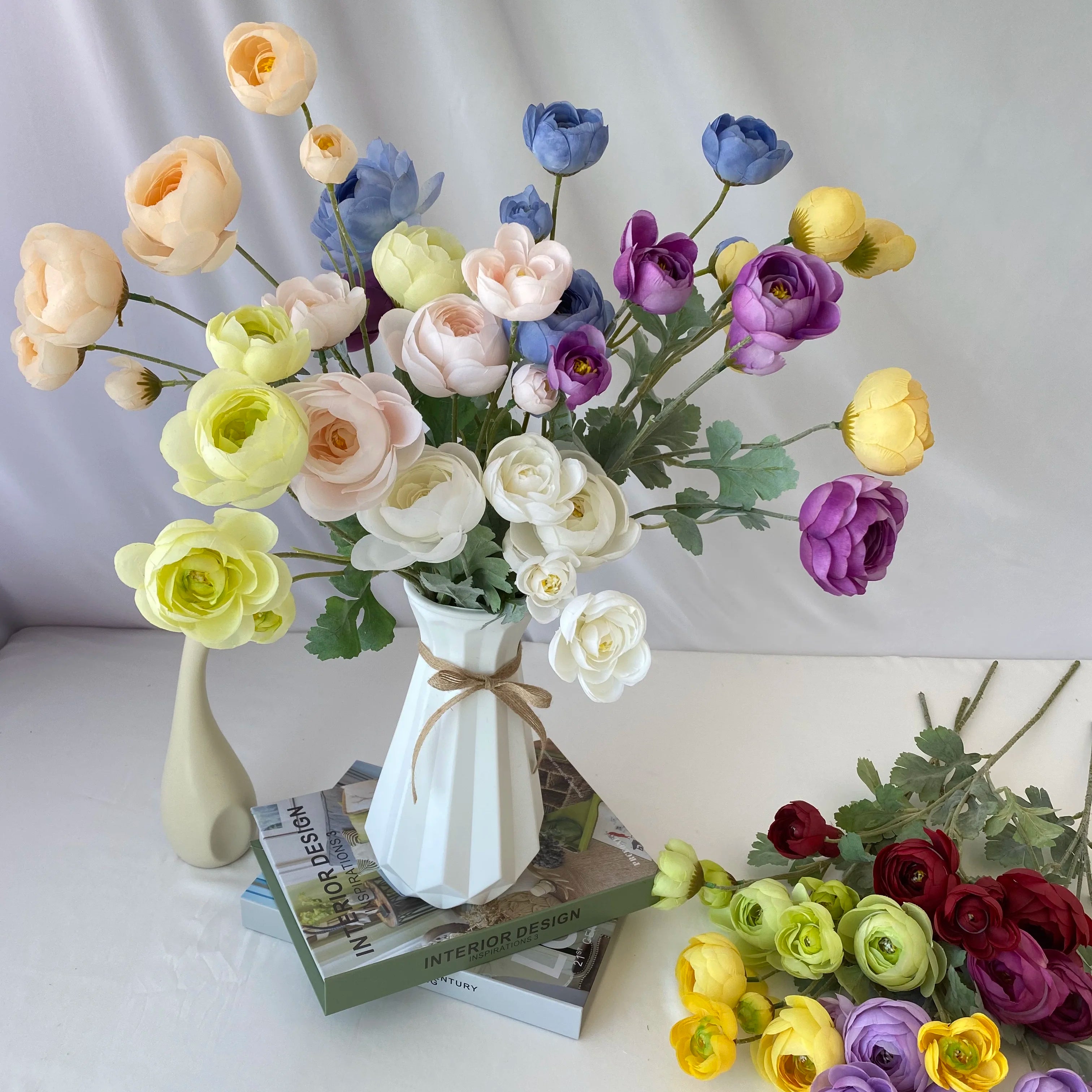 Newest Arrival Design Customized Wedding Artificial Flowers Decorative Camellia Roses