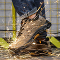 GUYISA CE Certified Unisex Steel Toe Outdoor Safety Shoes for Summer & Winter Anti-smashing Anti-piercing Work Footwear