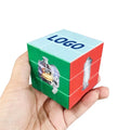 Custom logo 3x3 Magic Cube 3x3x3 Diy Personalized Advertising Photo Educational 3d Puzzle Cube Toy for Promotion Gift