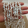 AAA High Luster 38 cm Moon Shape Baroque Freshwater Pearl Strand Nature-inspired Loose Wholesale M.O.Q 1 Strand