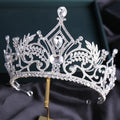 Rhinestone Crown Headdress Fashion Wedding Hair Accessories Beauty Pageant Crown