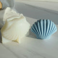 3D Handmade DIY Luxury Art Scented Candle Silicone Mold Coral Shell Candle Mold for Candle Making