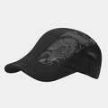 Duckbill Cap for Outdoor Outings Quick-drying Peaked Cap With Sports Print Beret for Sun protection Featuring a Sunshade Pattern