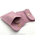 Luxury Microfiber Envelope Pouch With Button Microfiber Gift Packaging for Earphone Jewelry Microfiber Pouch