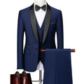 Italian Classic Men's Suit Set Wholesale Men Wedding Suit Luxury 3 Pieces Set Plus Size Groom Suit for Wedding