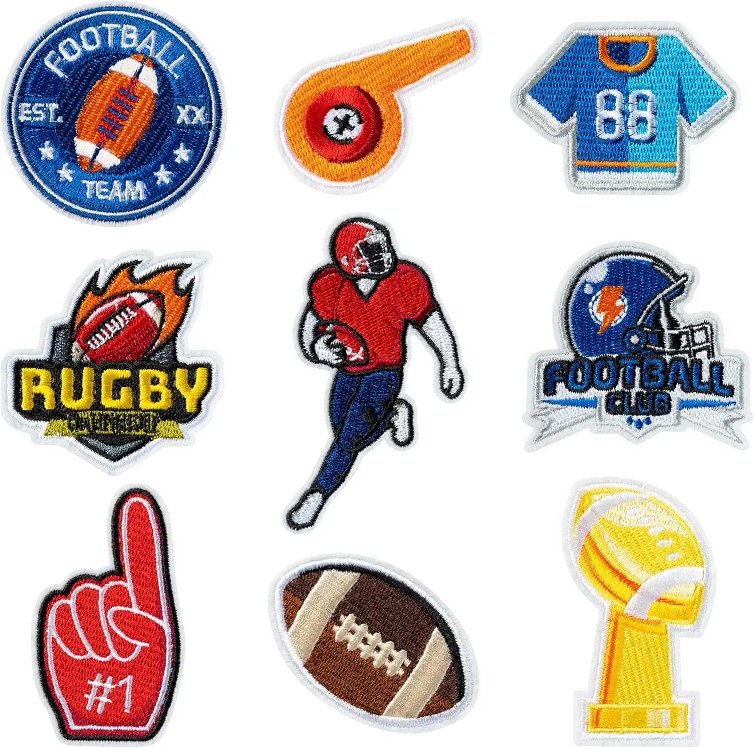 Navy Blue Chenille Fabric Embroidered Basketball Patches Heart-Shaped Flower Transfers for Easter Valentines for Hat Decorations