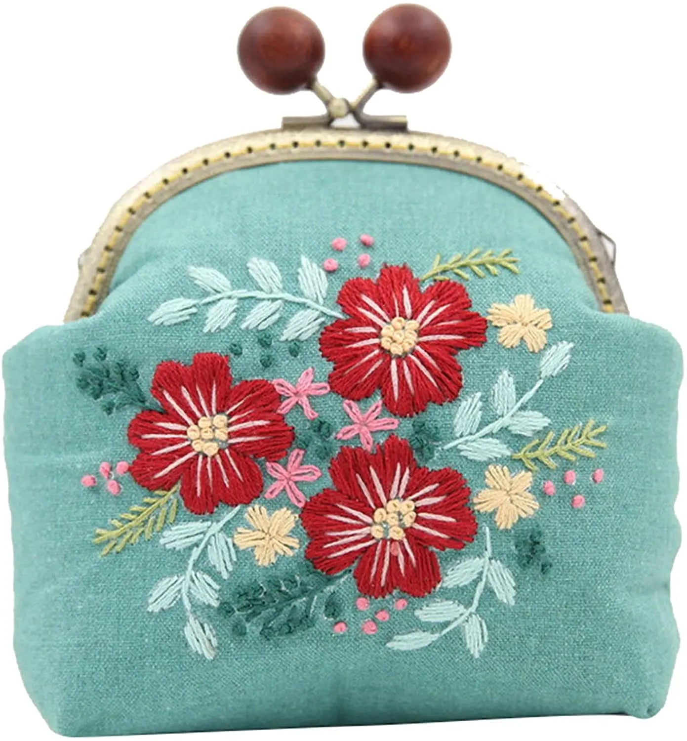 Cross Stitch Kit for Beginner Needlework Sewing Craft chinese Embroidery Kit DIY Bags Purse Wallet Handbag