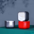 Luxury 10g Green Tea & Coffee Storage Container Air Tight Square Small Green Tea Box Sticker for Sugar Candy Cake Food Storage