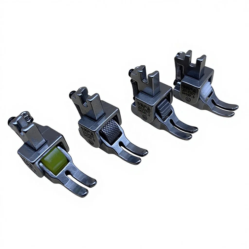 New Roller Presser Foot Suitable for All Kinds of Fabric Leather Lockstitch Sewing Machine