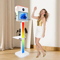 Wedding Events Selfie Booth Photo Compatible With Camera Photobooth LED Frame 15.6 Inch Touch Screen DSLR Photo Booth Machine