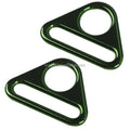 25mm Handbag Metal Triangle Shape Ring Buckle Webbing Triangle Ring