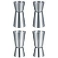 Luxury Cocktail Jigger 15/30ml 25/50ml Sustainable Stainless Steel Double Measuring Cup Bartender Kit Bar Tools MegaBDM