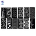 Custom Perforated Panels Metal Sheet Privacy Homes Garden Metal Fence Laser Cutting Fence Outdoor Privacy Panels