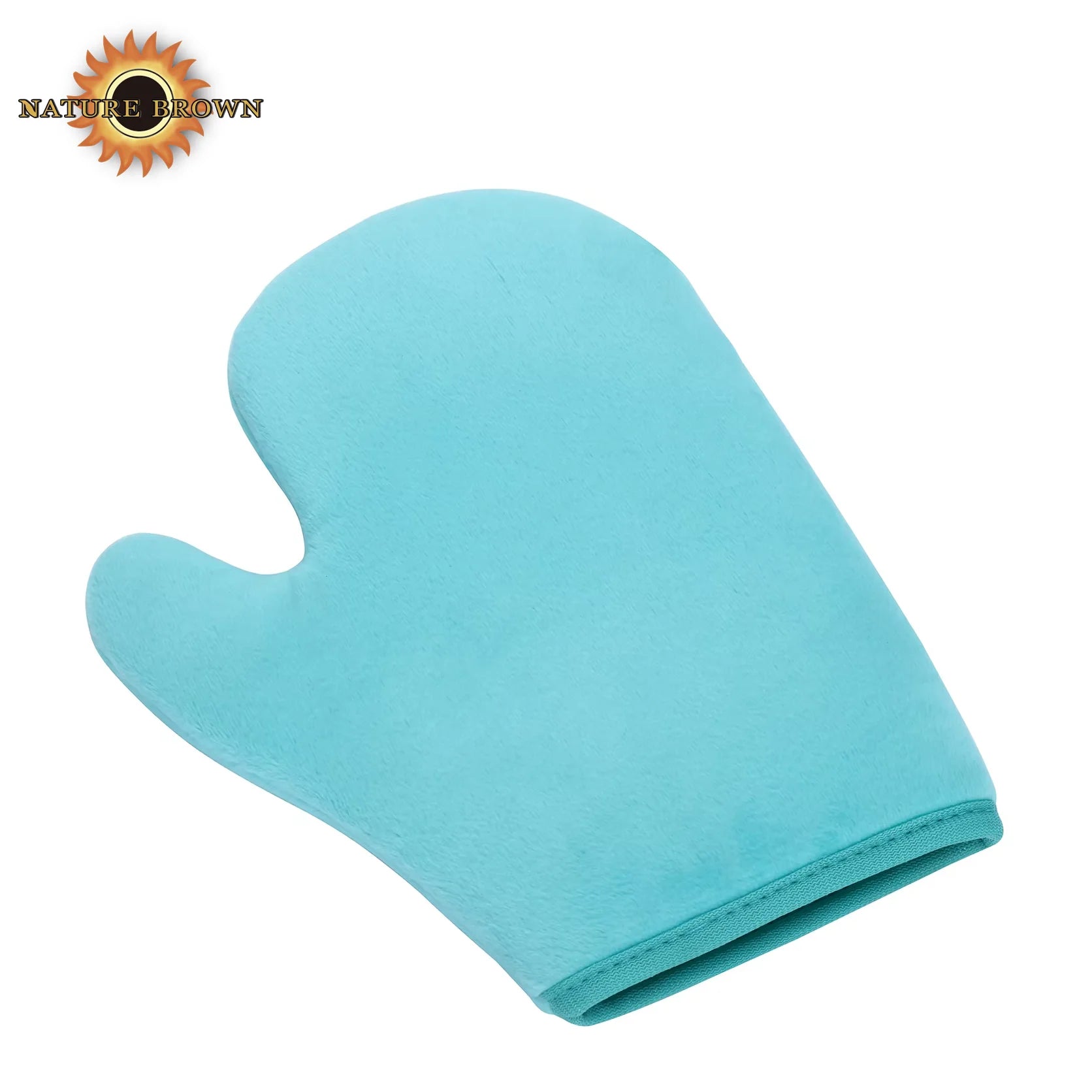Custom Color Velvet Fake Tan Mitt for Body Bronzing Mitt Gloves Tanner Applicator Tanning Accessories Self Glove Tanning Mitt