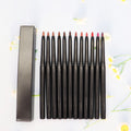 Custom logo Cosmetic Pencil Waterproof Makeup Private Label Lipliner Eyeliner & Eyebrow Pencil Sample Vendor
