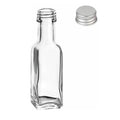 New Design FLINT 20 ML MARASCA Glass BOTTLE With Sliver Screw Cap  PP18 FINISH 20ml
