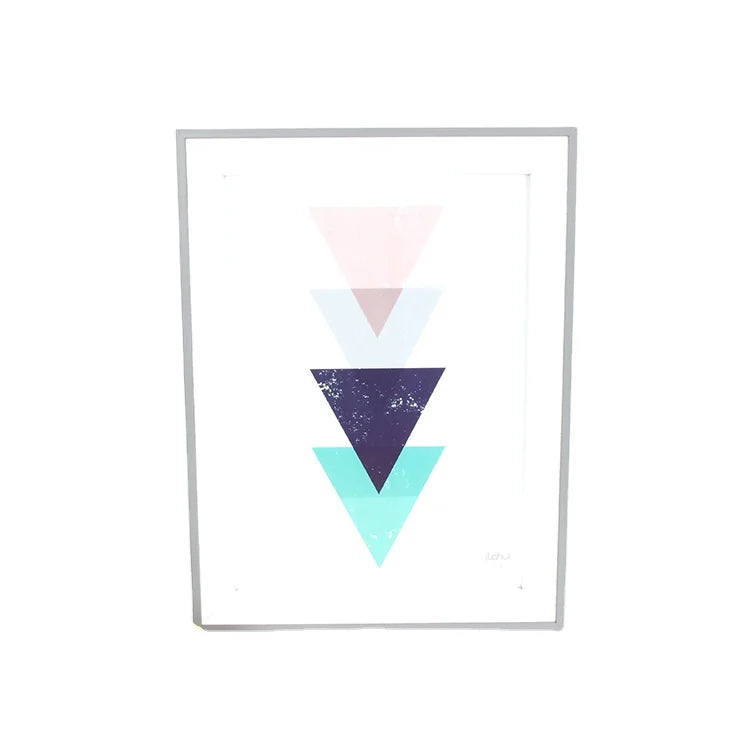 Modern Style Custom-Size A4 Document Photo Frames Rectangle Shadow Box Home Decor with UV Printing BSCI Certified