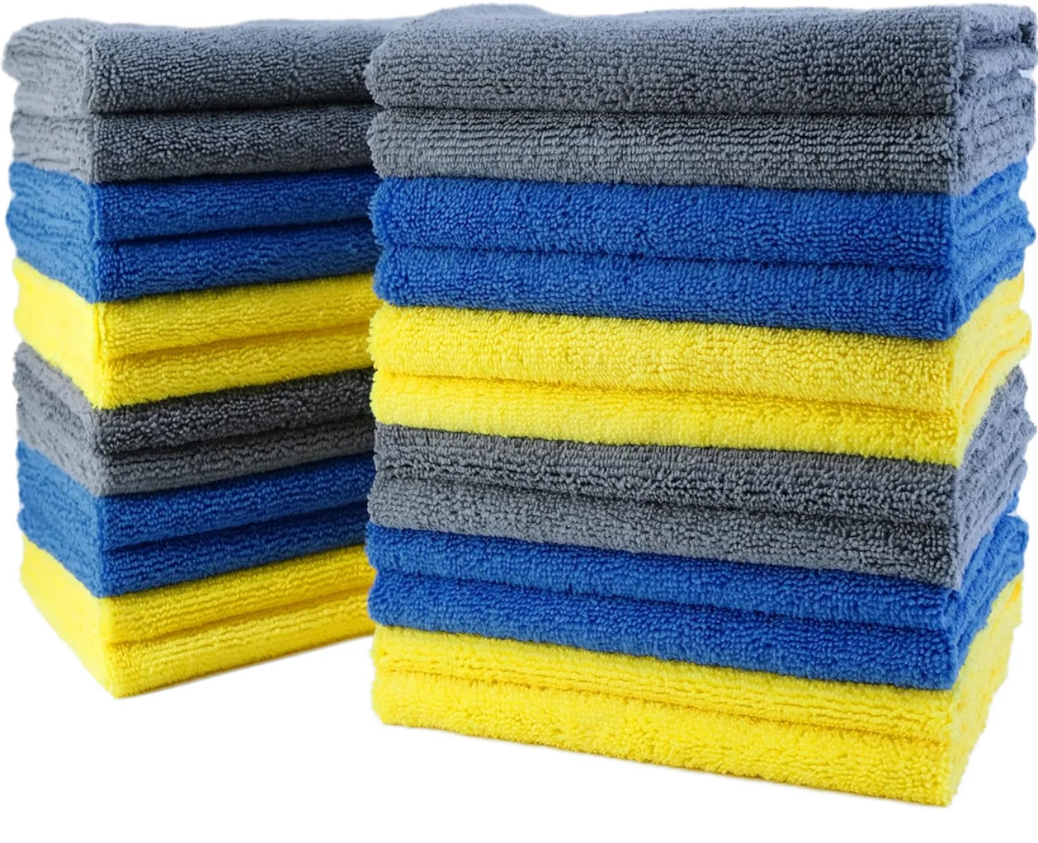 80% Polyester 20% Polyamide Warp Knitted Microfiber Kitchen Cleaning Cloth 300gsm Durable Absorbent for Easy Dish Car Washes