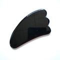 2025 Black Obsidian Gua Sha Comb Gua Sha Crystal Heart Body Gua Sha Stone with Box