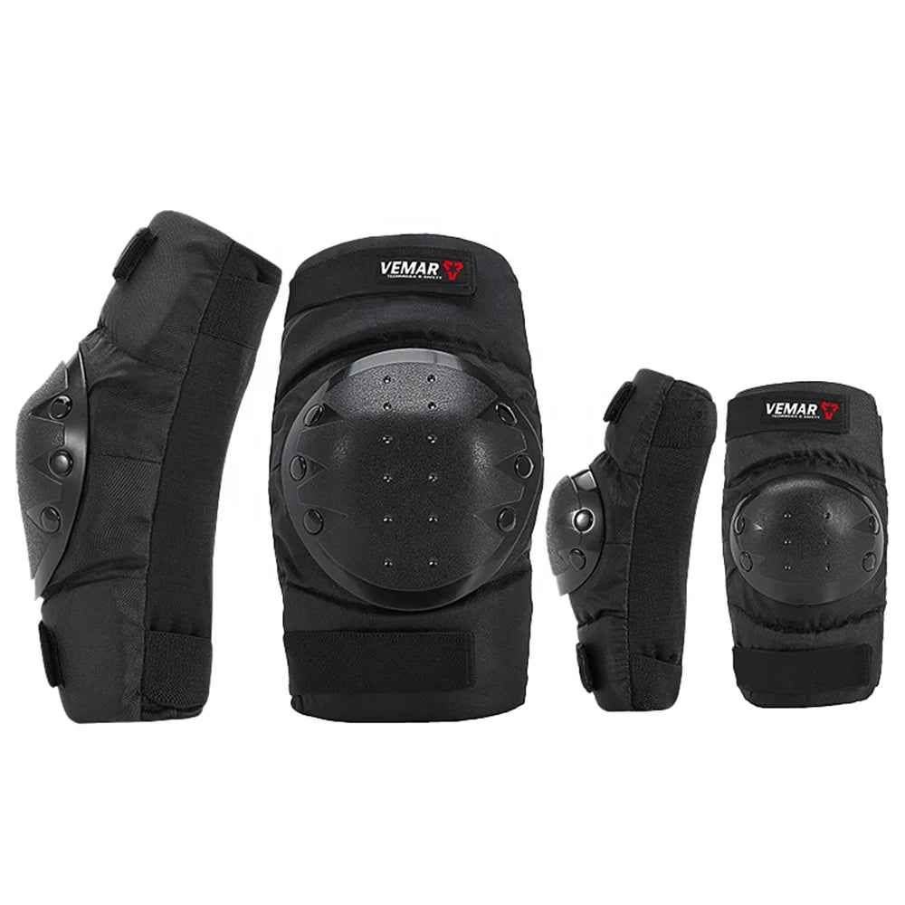 Breathable Motocross Knee Pads Moto Cycling Protection Riding Elbow Guard Motorcycle Motorbike Off-road Racing MTB Knee Pads MegaBDM