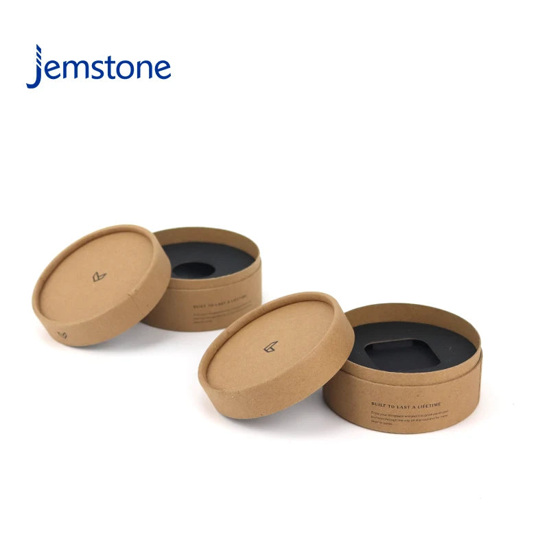 Eco-Friendly Custom Luxury Blown Kraft Cardboard Product Gift Cosmetic Paper Tube Food Cylinder Packaging