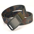 Wholesale Custom Luxury Men's Outdoor Nylon Sports Canvas Alloy Belt Versatile Fashion Casual Belt Metal Automatic Buckle