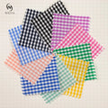 Classic Checks Morning Sun Plaid Style Plain Woven Lyocell Cotton Yarn Dyed Checked Fabric