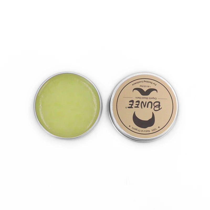 100 Oem Natural Beesewax Shea Moisture  Beard Balm for Men