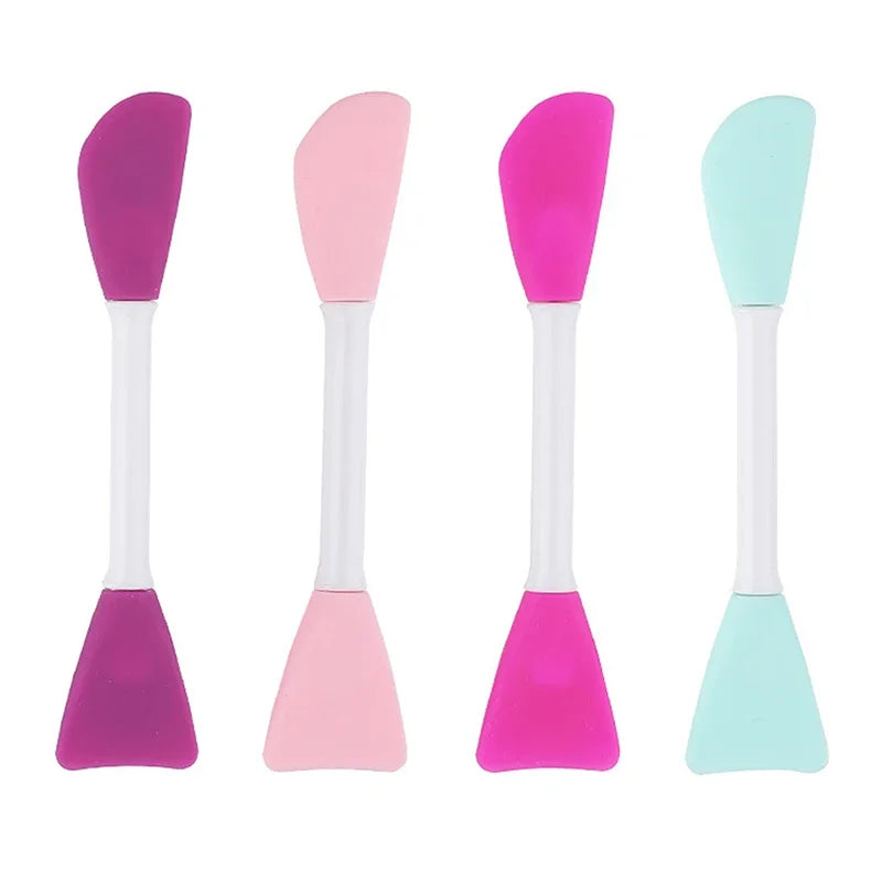 1pc Multifunction Facial Stirring Brush Beauty Soft Silicone Mask Brush Face Cosmetics Make up Clean Brush Tools