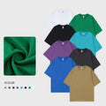 ET-008 Men's T-shirts Plus Size T Shirts Custom Screen Print Luxury Drop Shoulder T-shirts Blank Tee for Man and Women