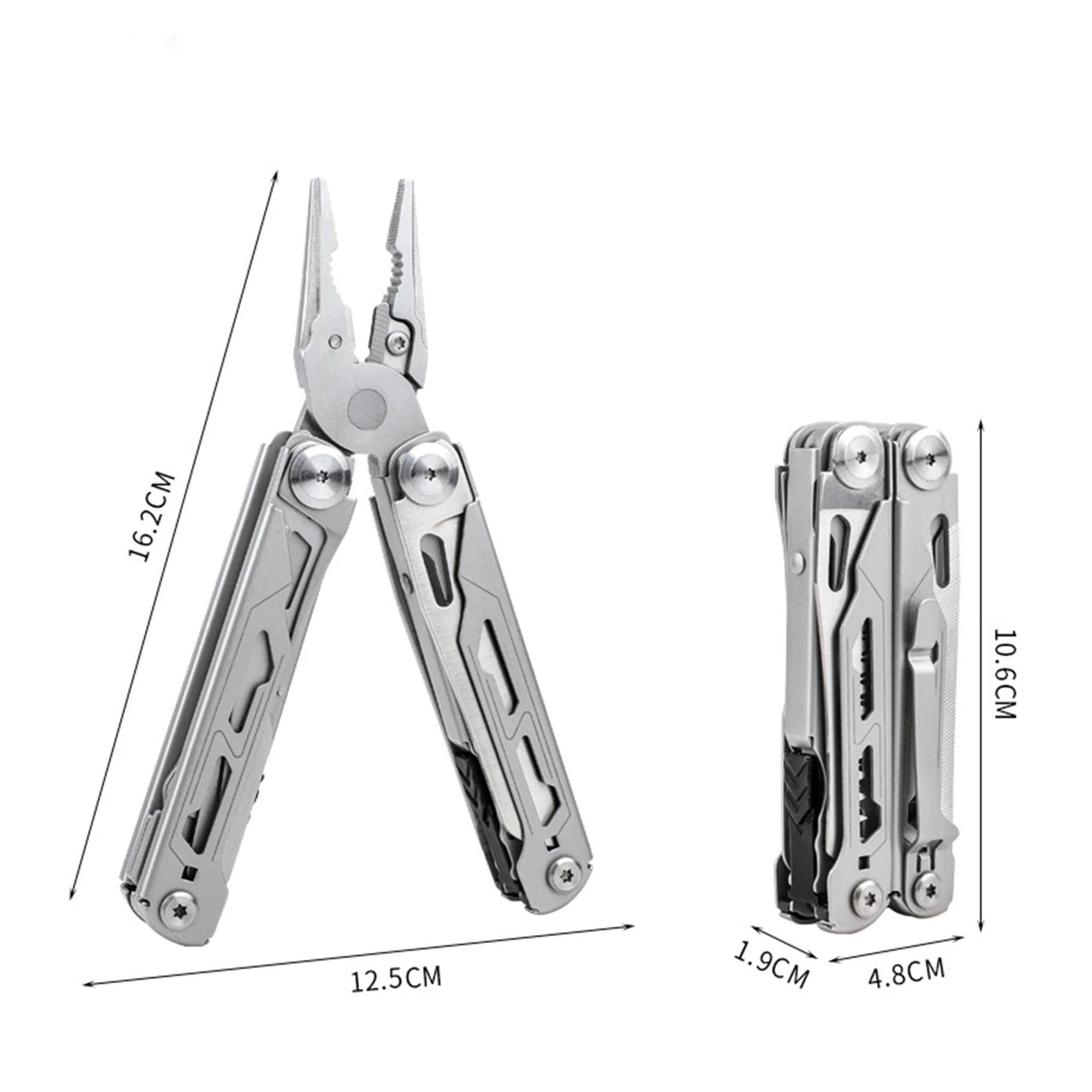 Outdoor Camping Foldable Fire Stick Tool Multi-Purpose Knife Combination Multifunctional Pliers