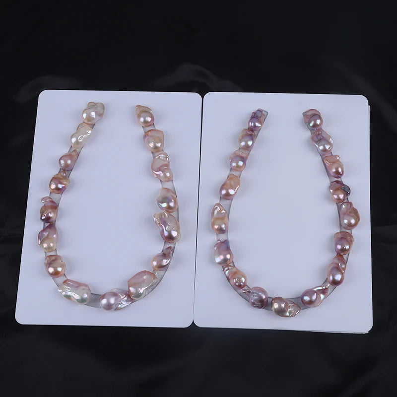 Natural Purple Color AAAA Big Size 15-19mm Baroque Freshwater Pearls Wholesale