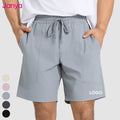 Janya Wholesale Men's Sportswear Breathable Quick Dry Gym Shorts Elastic Waist Drawstring Solid Casual Fitness Sports Shorts