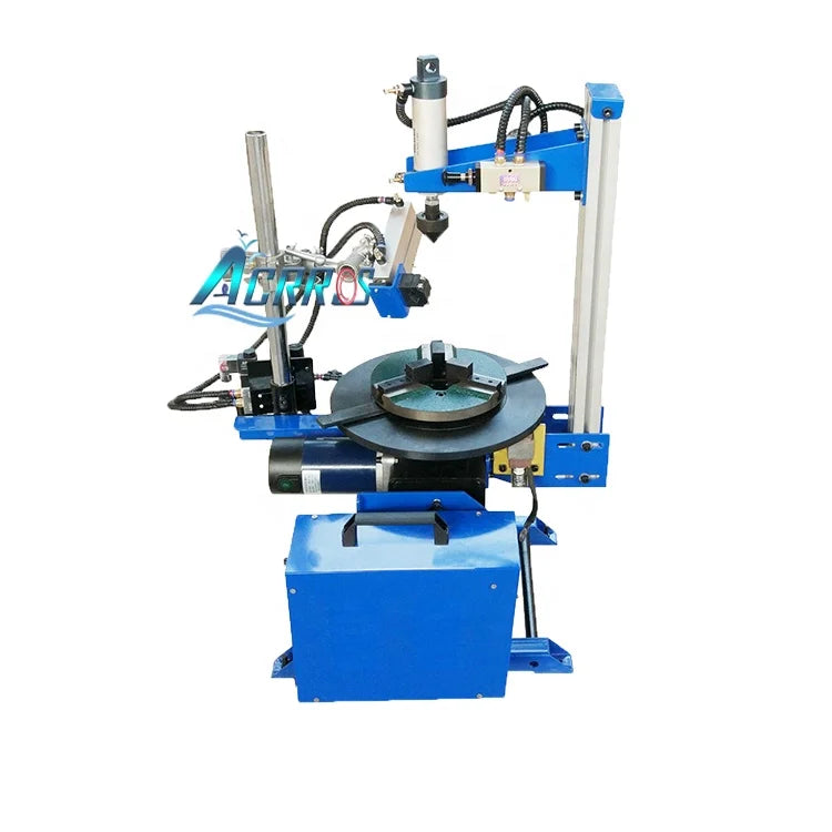 100Kg Combination Welding Positioner Hole 65Mm 100Mm Welding Turntable With Pneumatic Torch Holer