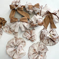 Tie Dye Butterfly Women's Hairpin Scrunchie Fashion Sweet Bowknot Hair Clip for Girls Fabric Multicolor Bow Hair Band