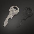 EDC Gadget Multi-functional Portable Outdoor Bottle Opener Ghost Head Key Word Screw Bottle Opener Gift