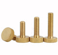 Different Shapes Brass Copper Thumb Screw Knob M6x12mm