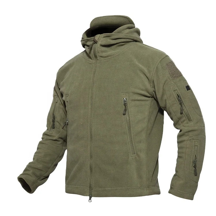 2021 Direct Factory Made Outdoor Safety Working Warm Fleece Jacket