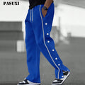 PASUXI Wholesale New Style Fall Winter Pants Men Jogger Pant Plus Size Sweatpants With Pockets Men's Casual Pants