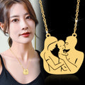New Arrival Mother's Day Gift Collarbone Chain Non Tarnish Stainless Steel Necklace Warm Family Necklace for Women