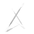 Professional Stainless Steel Cosmetic Spatula Metal Makeup Beauty Spatula Mixing Tool