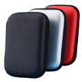 Promotion Gift Custom Logo Carrying Storage Case Pouch Bag Hard Shell Square Eva Headphone Earphone Zipper Case