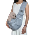 Pet Carriers Travel Soft Bag for Cat and Small Dog Travel Portable Pet Sling Carrier Travel Foldable Pet Carrier Backpack